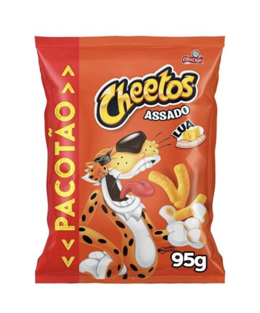 [R$5,94 Cada] 2x Salgadinho Cheetos Lua Parmeso Elma Chips 95g